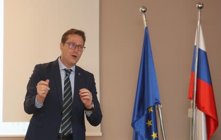 Seja Štaba Civilne zaščite za Notranjsko 23 Foto Ljubo Vukelič